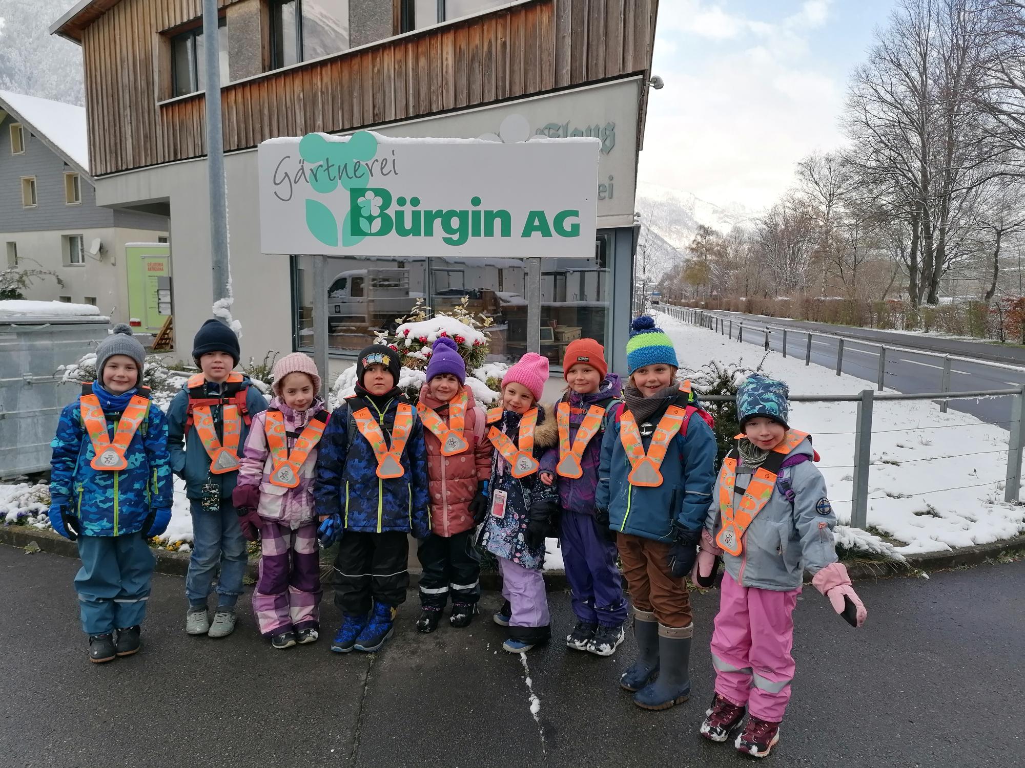 Besuch in der Gärtnerei Bürgin, Schattdorf