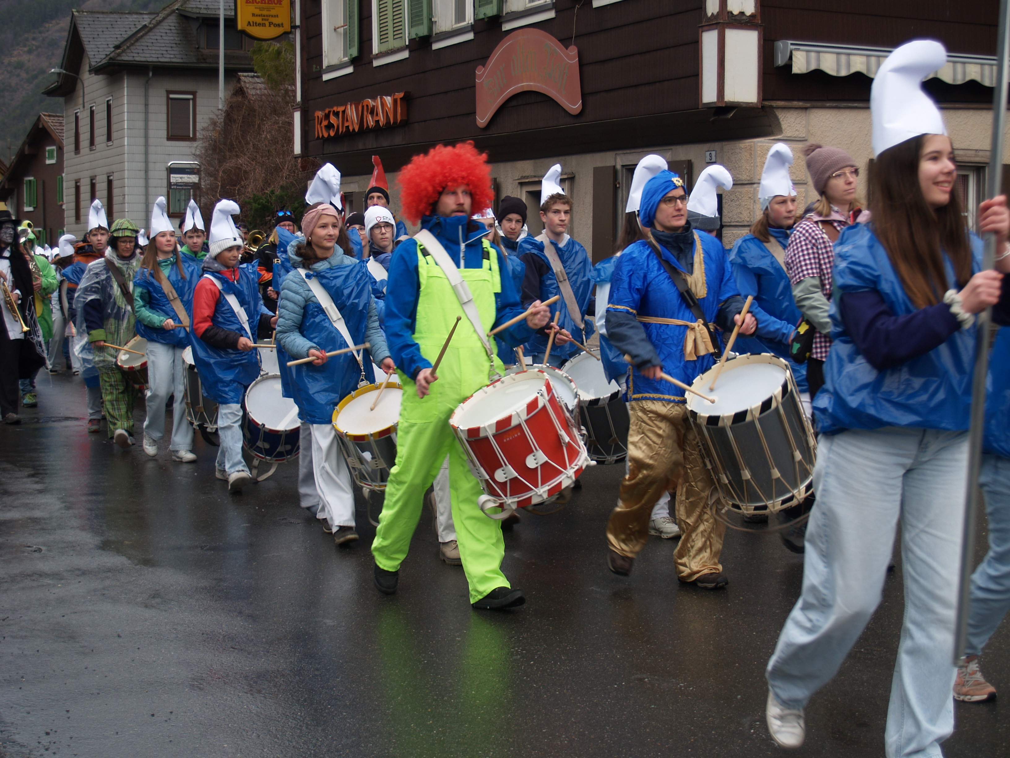 Fasnachtsumzug Schule Silenen