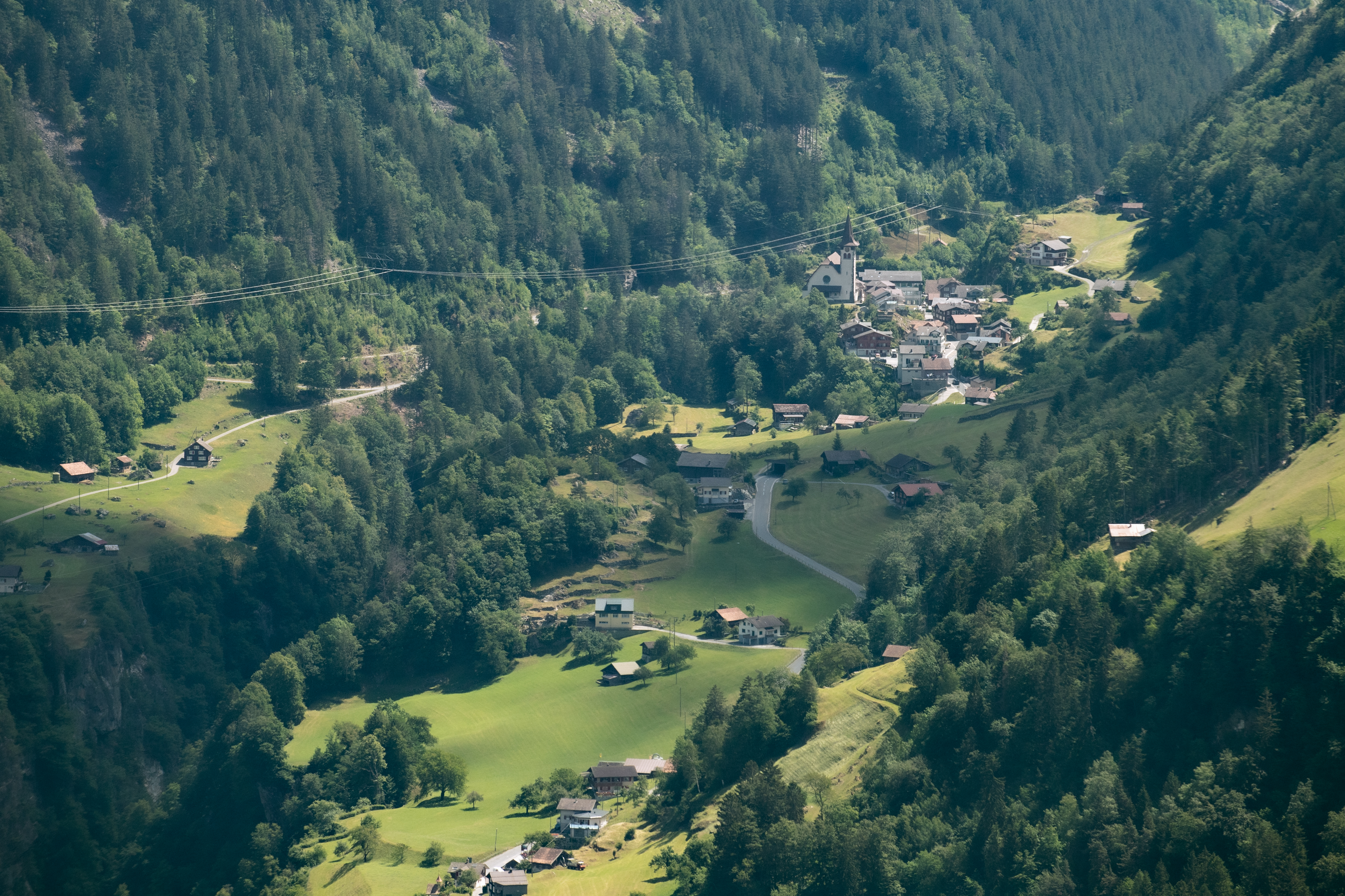 Dorf Bristen